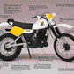 Yamaha IT 465 Legend White / yellow / black for Sur Ron, Segway / Decal set