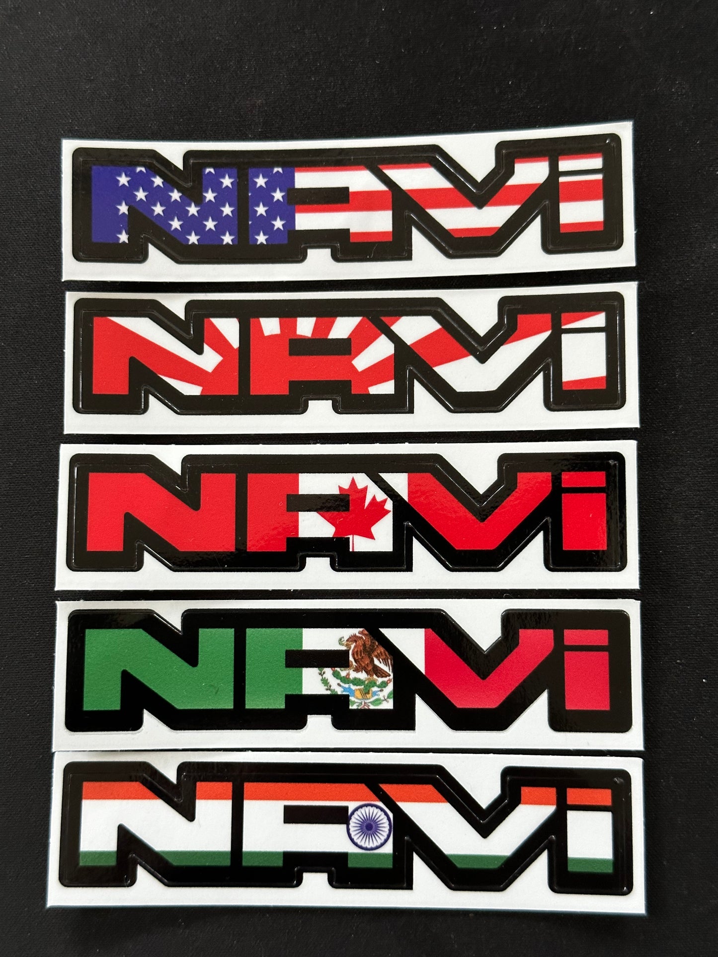 Honda Navi Replacement Side Stickers