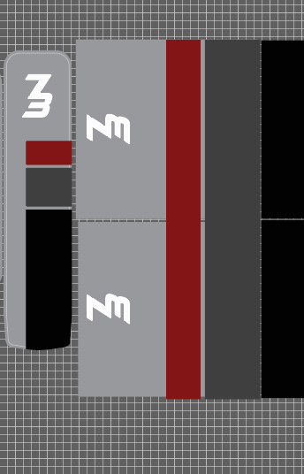 C1X style Replica decal kit for Super 73 RX