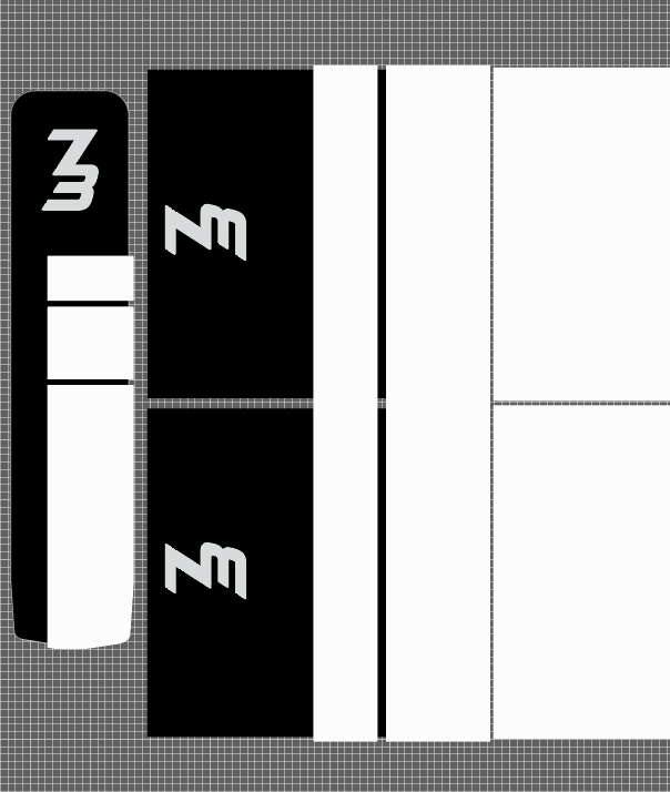 C1X style Replica decal kit for Super 73 RX