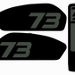 Adventure style 3pc battery Replica decals for Super 73 R / Rx / S2