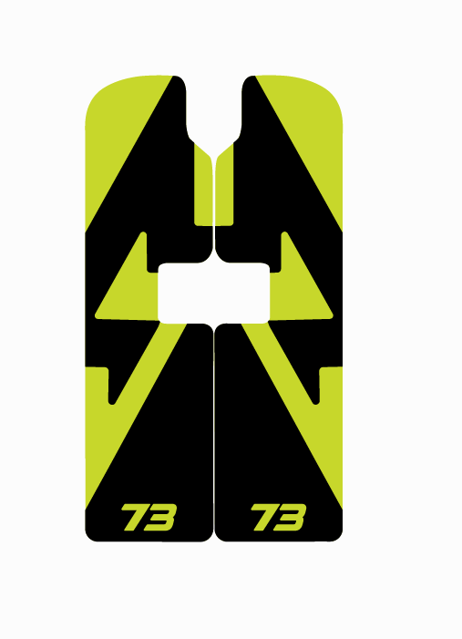 Adventure style decal fork protector For Super 73  R / Rx / (New S2 Adventure)