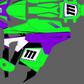 Retro Green & purple for Talaria MX3 / Talaria R Mx4 / Graphics Decal set