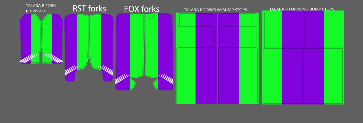 Retro Green & purple for Talaria MX3 / Talaria R Mx4 / Graphics Decal set