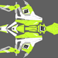 Retro Neonish yellow & grey for Talaria MX3 / Talaria R Mx4 / Graphics Decal set