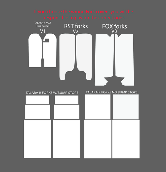 Retro V2 Yellow & Dk. Grey for Talaria MX3 / Talaria R Mx4 / Decal set