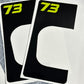 Front Headlight plate Replica decal For Super73 Rx / Adventure series