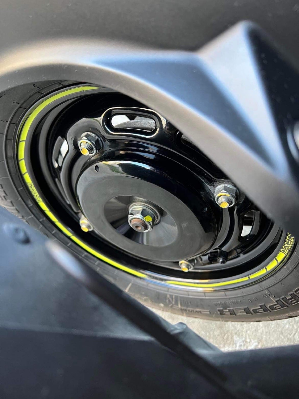 Honda Navi Wheel stripes "Rim Tape"