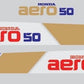 Honda Aero factory decals