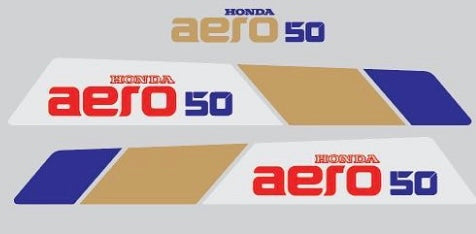 Honda Aero factory decals