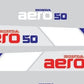 Honda Aero factory decals