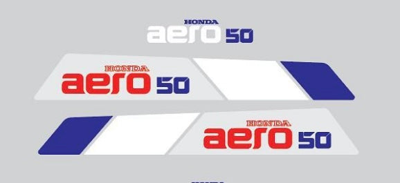 Honda Aero factory decals