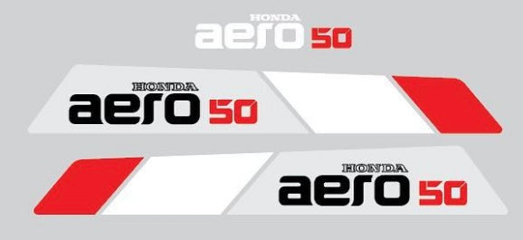 Honda Aero factory decals