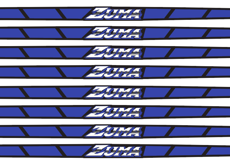 Yamaha Zuma Wheel stripes "Rim Tape" V1