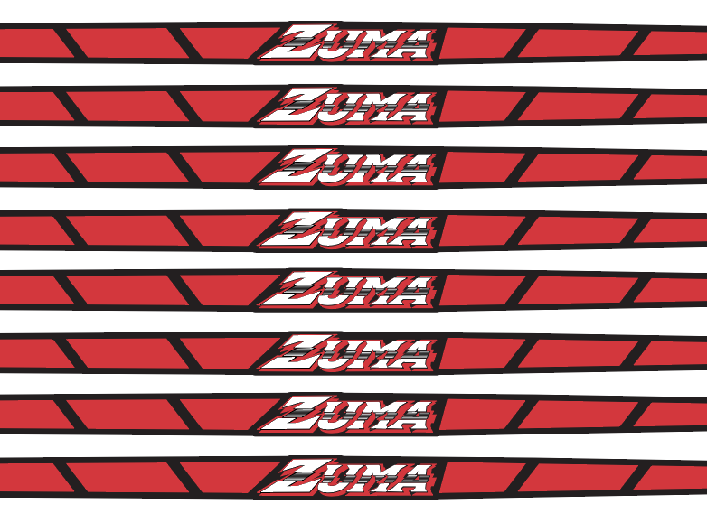 Yamaha Zuma Wheel stripes "Rim Tape" V1