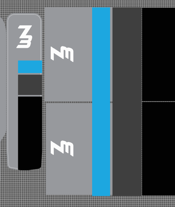 C1X style Replica decal kit for Super 73 RX