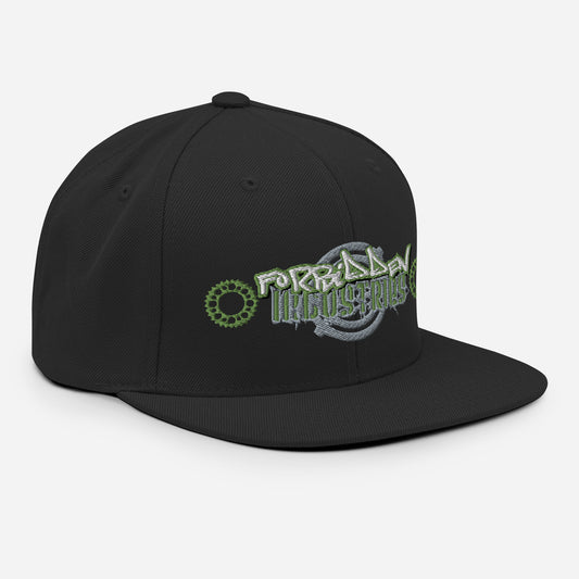 Forbidden Industries Green and Grey SnapBack Hat