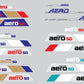 Honda Aero factory decals