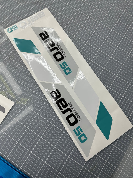 Honda Aero factory decals