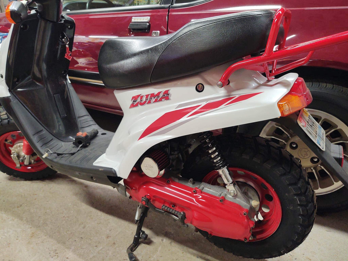 Yamaha Zuma Decal 2001 with rear Graphic