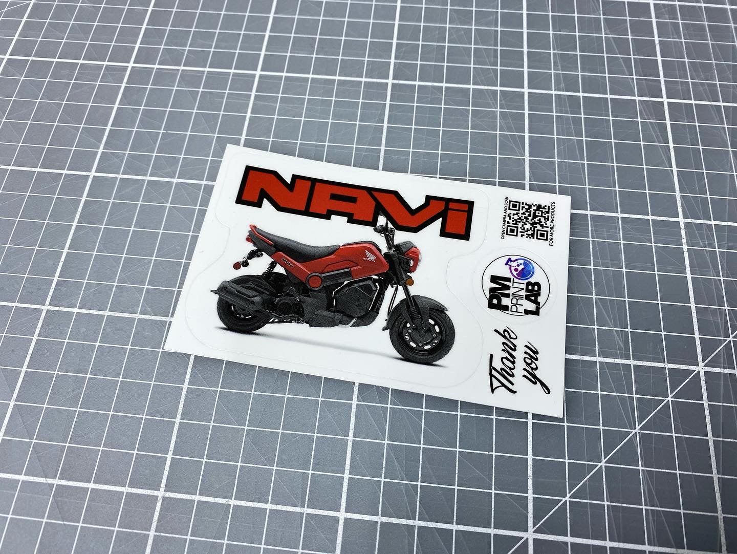 Honda Navi Sticker (Photo of Navi)