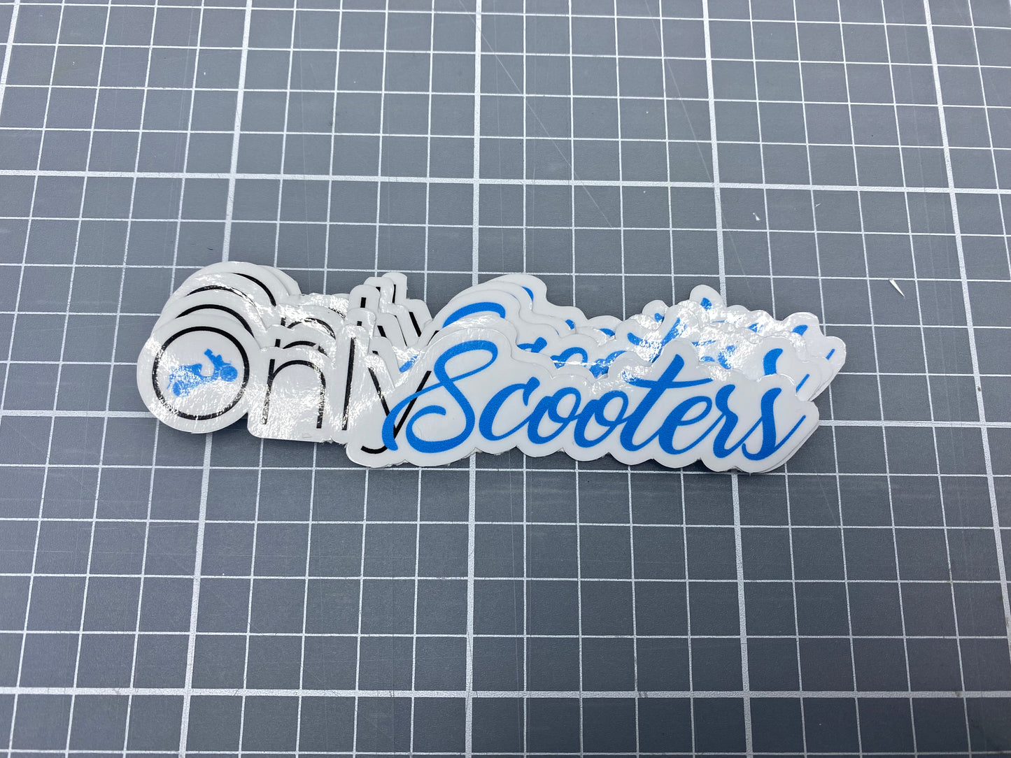 Only Scooters Sticker