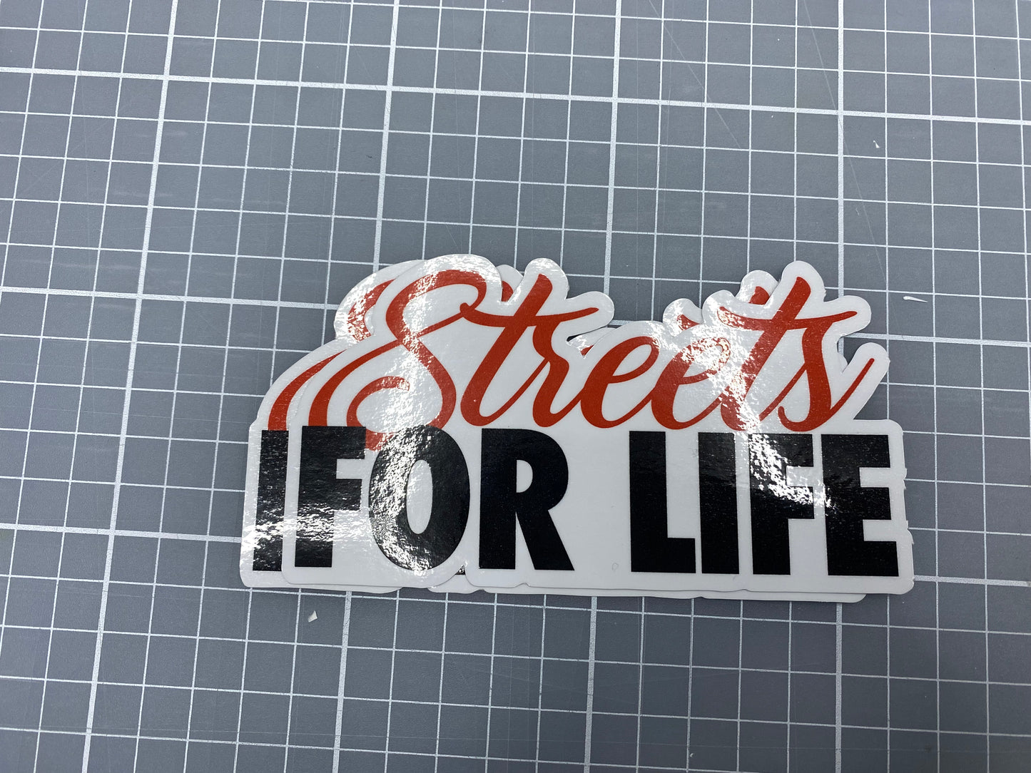 Streets For Life Sticker