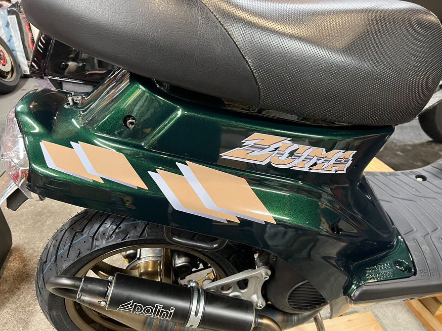 Yamaha Zuma Decal 89-01 with rear squares