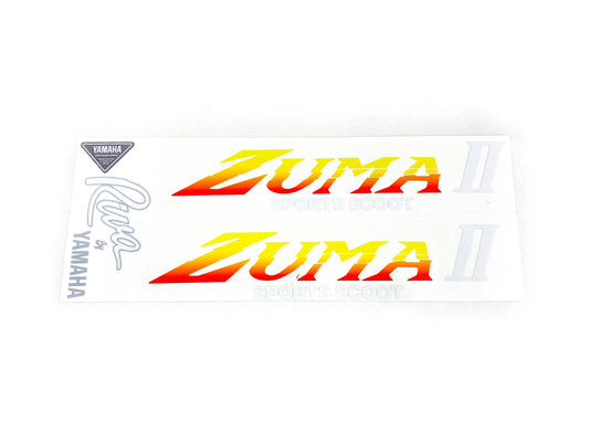 Yamaha Zuma Riva Decal 89-01 Original style | Prebug