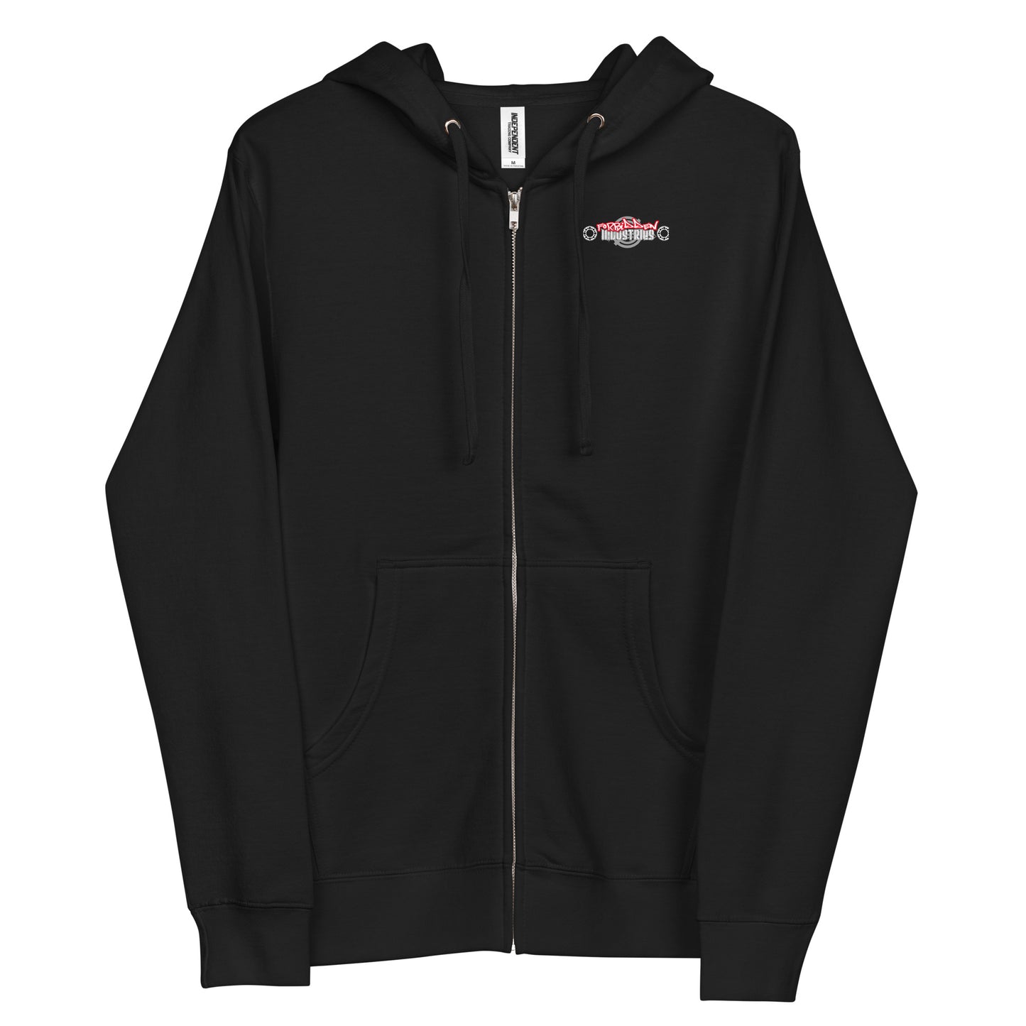 Red Honda Navi Motorcycle Rolling zip up hoodie