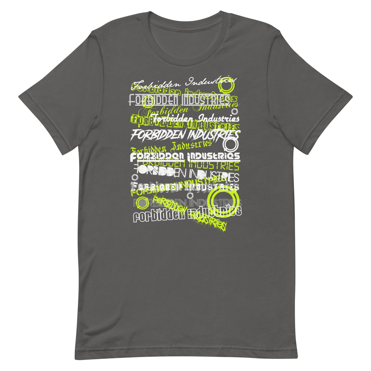 Blast Bright green/white t-shirt