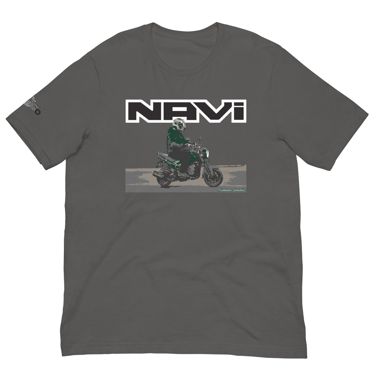 Ranger Green Honda Navi Motorcycle rolling t-shirt