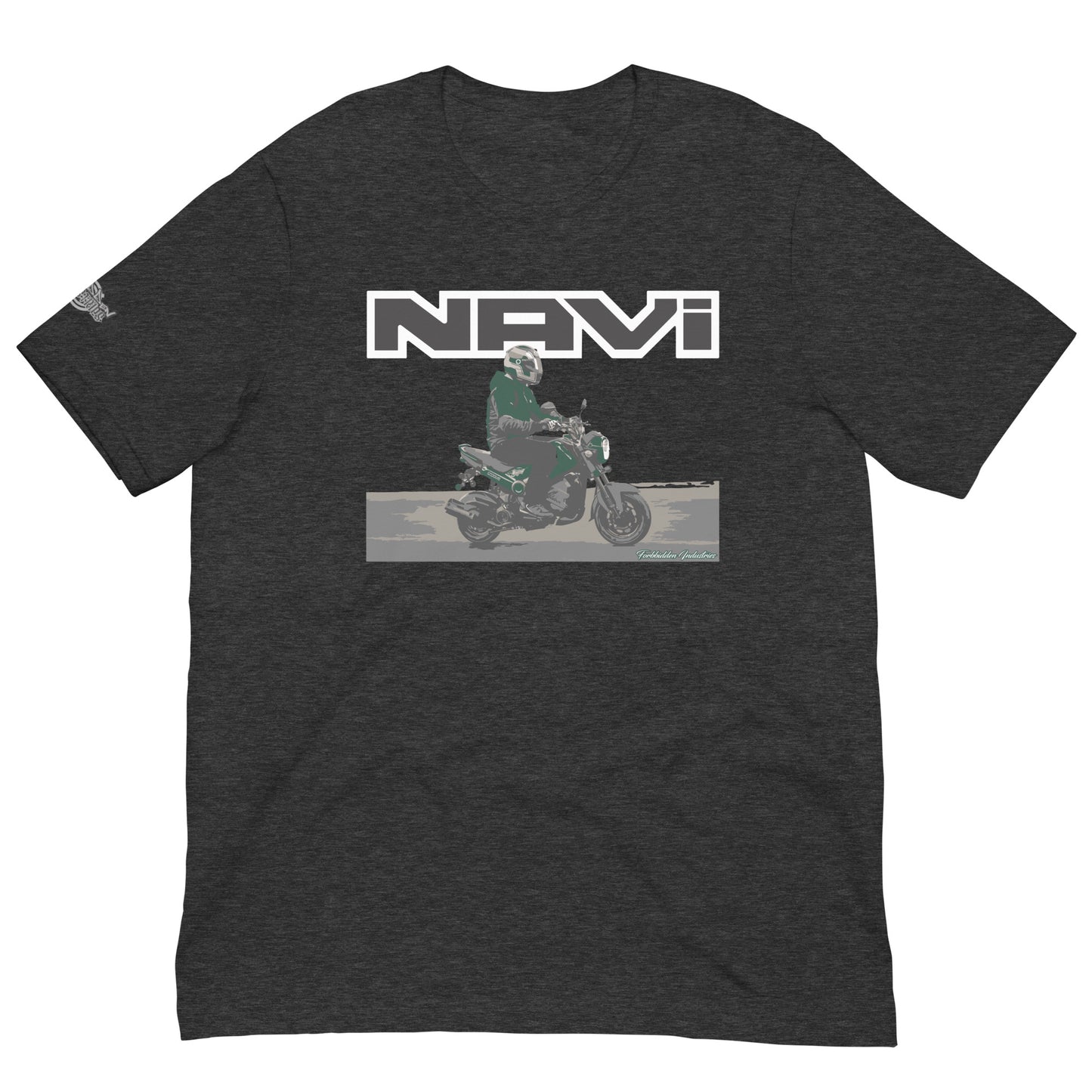 Ranger Green Honda Navi Motorcycle rolling t-shirt