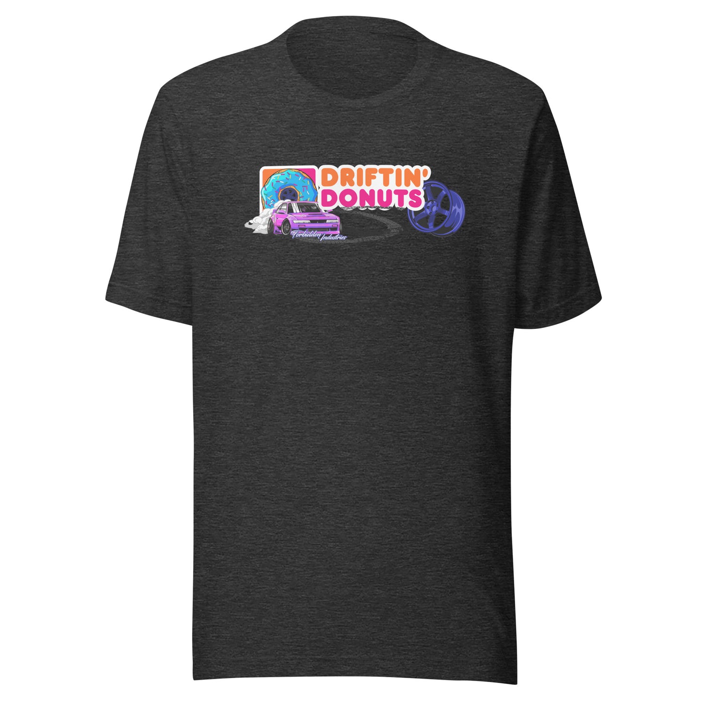 Driftin, Donuts Dunkin style T-shirt | TE37 | Nissan s13, drifting