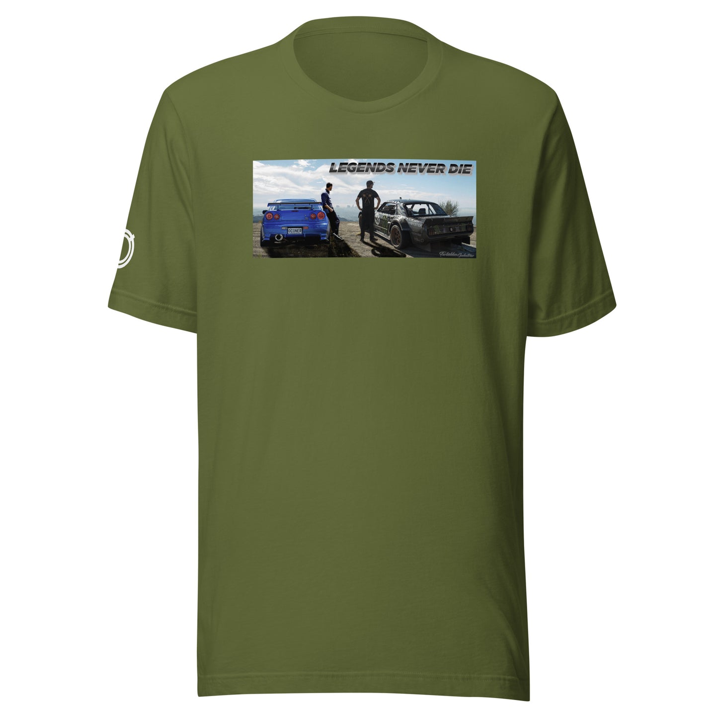 Tribute to Ken Block & Paul walker, Legends Never die | Unisex t-shirt