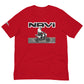 White Honda Navi Motorcycle rolling T-shirt