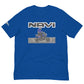 Blue Honda Navi Motorcycle rolling t-shirt