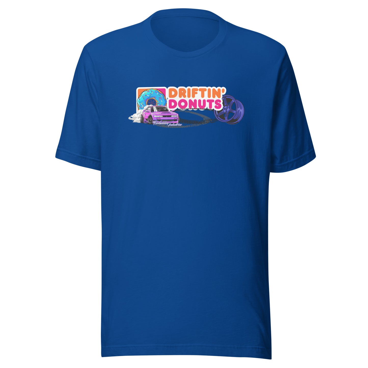 Driftin, Donuts Dunkin style T-shirt | TE37 | Nissan s13, drifting